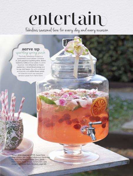 Nashi Home Flat Bowl Featured in Home Beautiful Magazine